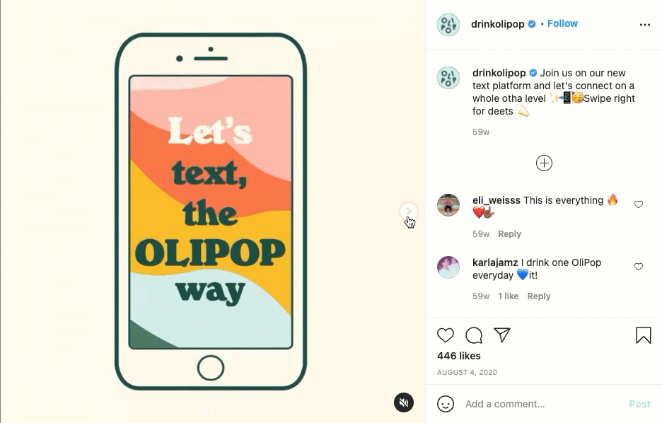 Image source: <a href=__olipop.html Instagram</a>