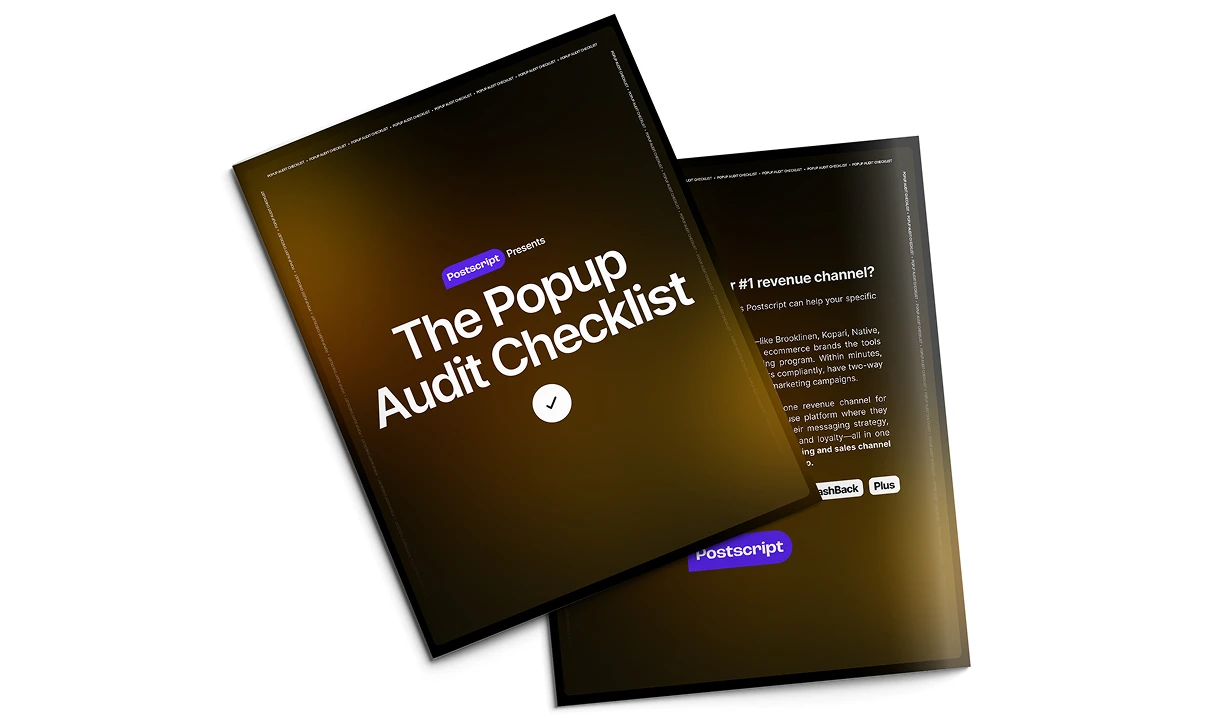 Pop Up Audit Mockup Image