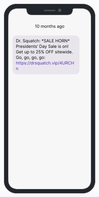 Presidents Day Dr. Squatch